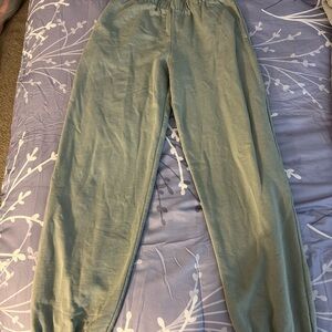 Brandy Melville Green Joggers